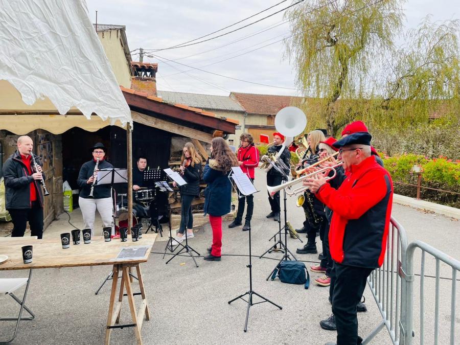 Animation FanFestive de l'OHSJA pour la Croziflette de la Championnière