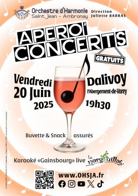 Affiche apero concert ohsja 20 juin 2025 dalivoy v250515h1213