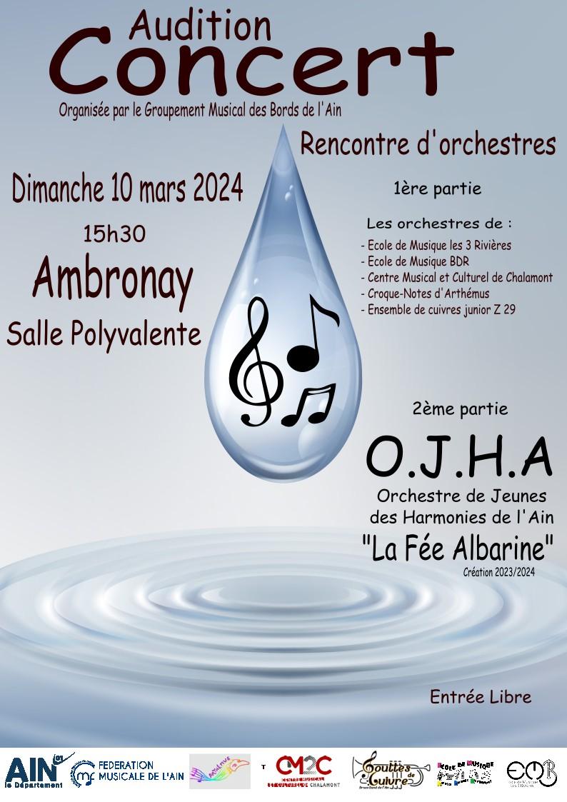 Affiche concert gbda 10 03 24