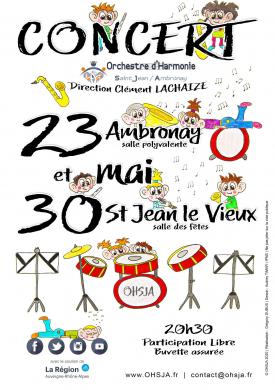 Affiche concerts ohsja 23 et 30 mai 2020 v0601202014h15