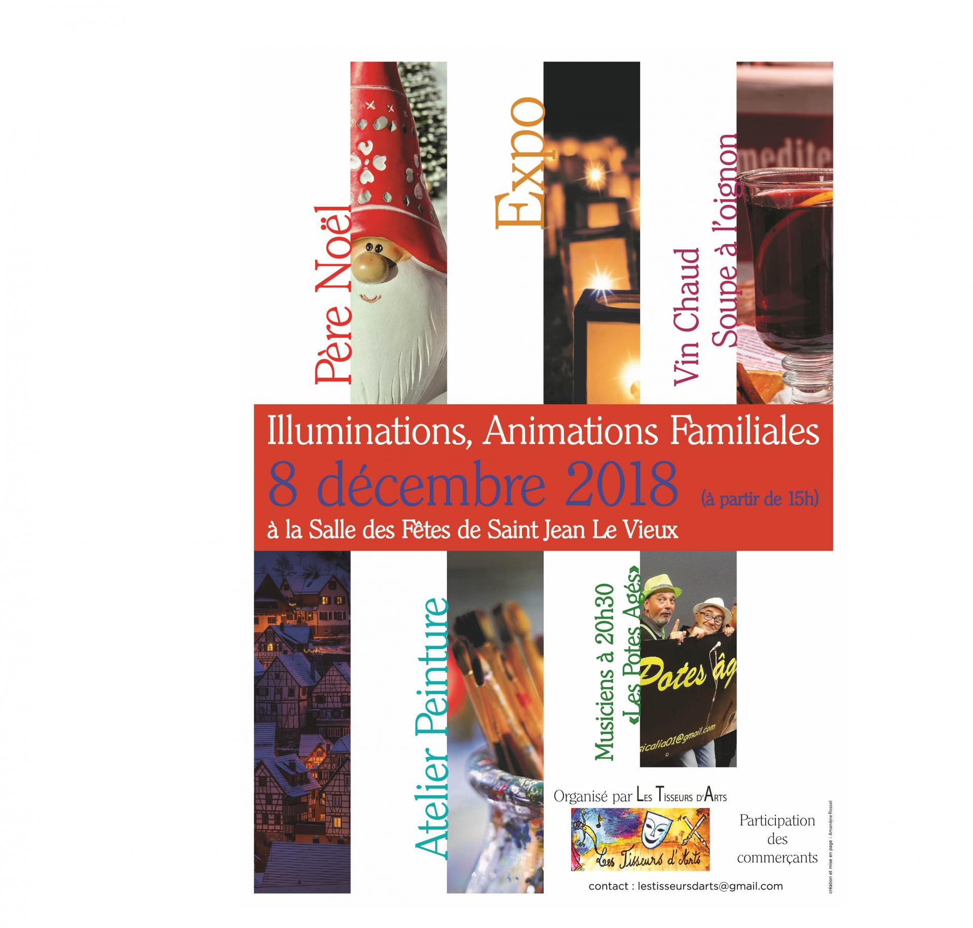 Affiche illuminations tisseurs