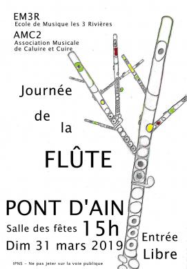 Affiche journee flute 31 03 2019