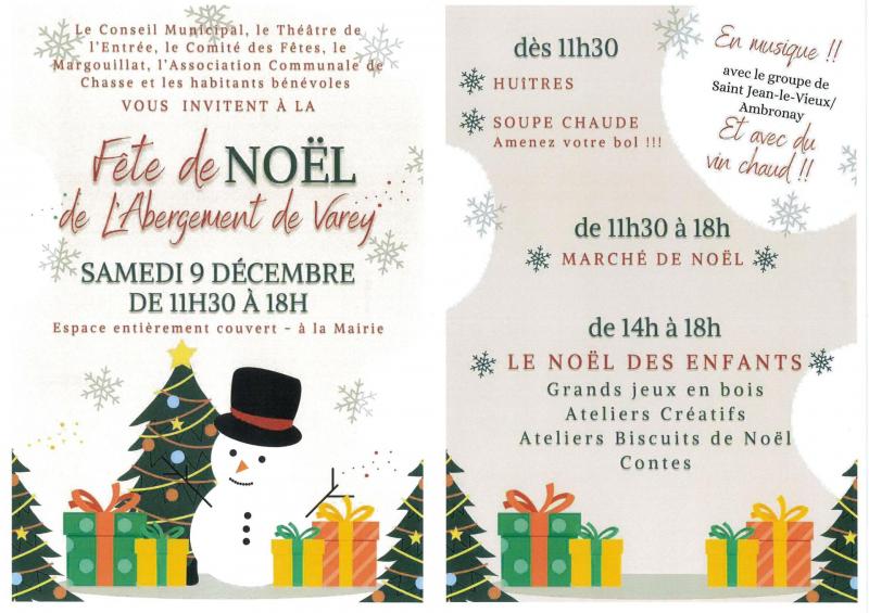 Fête Noël l'Abergement de Varey