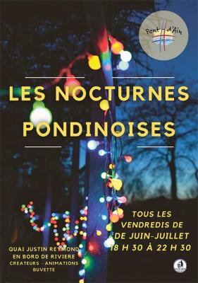 Affiche nocturnes pondinoises