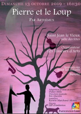 Affiche pour pierre et le loup