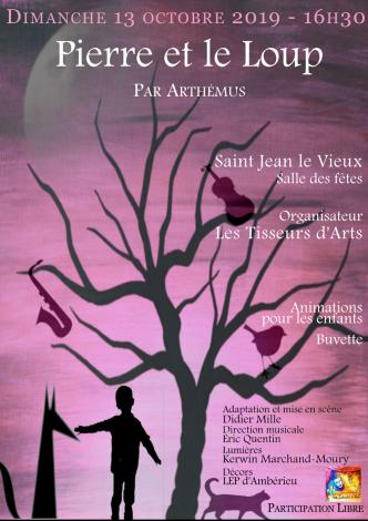 Affiche pour pierre et le loup