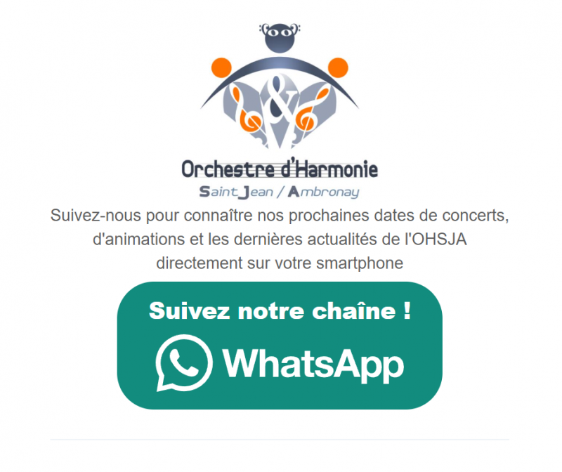 Chaîne WhatsApp OHSJA
