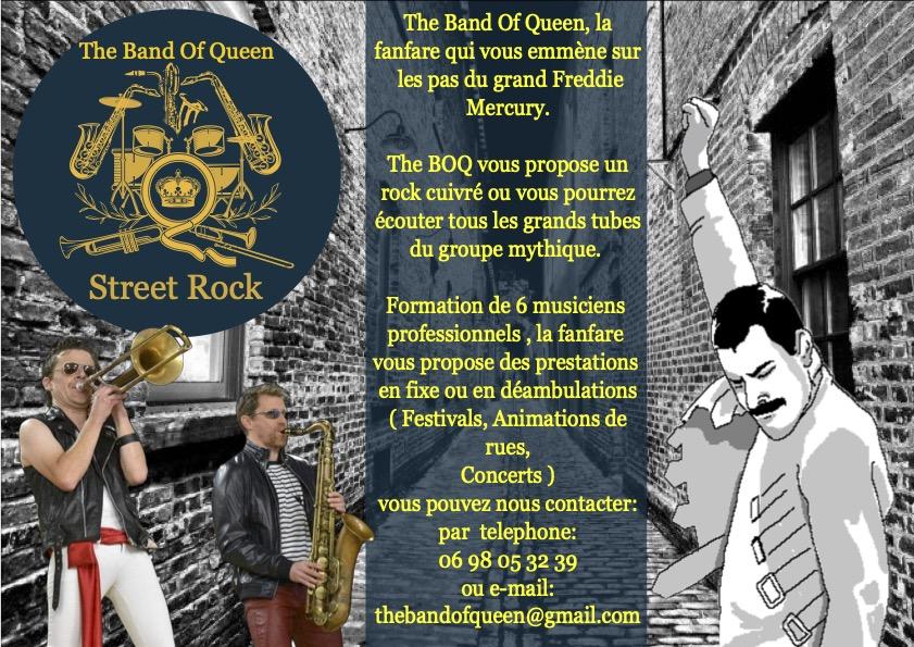 Promo the band of queen ohsja concert le 2 juin 2023 a ambronay